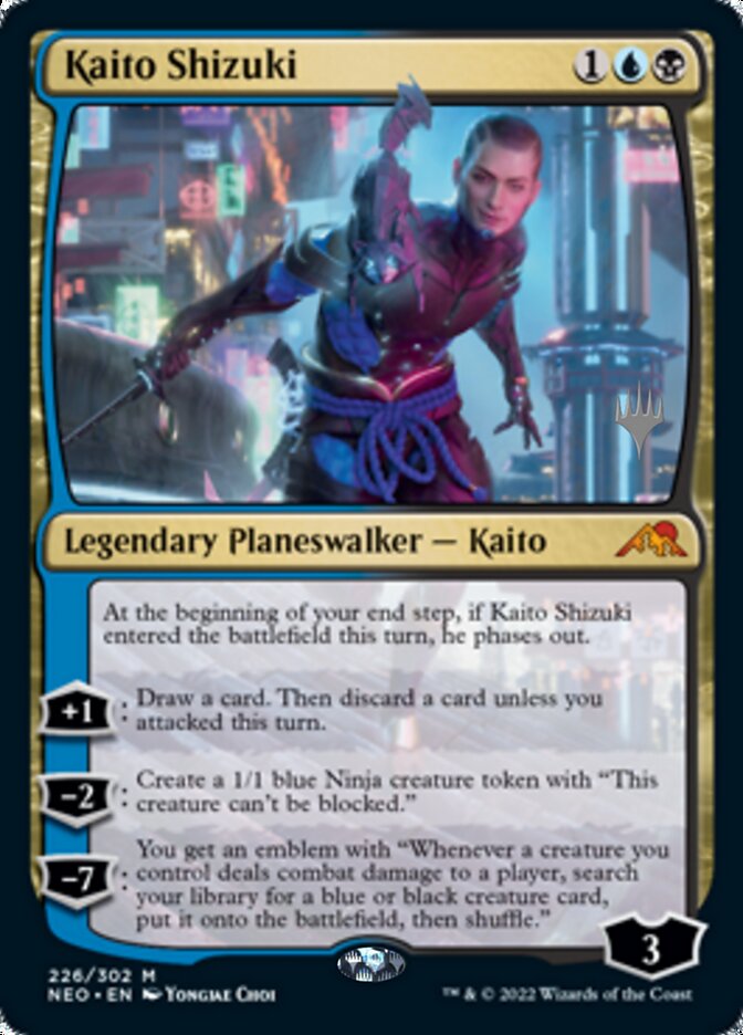 Kaito Shizuki (Promo Pack) [Kamigawa: Neon Dynasty Promos] | KingTCG.ca