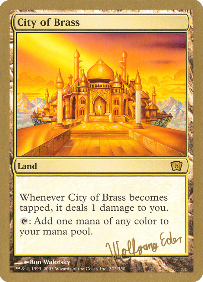 City of Brass (Wolfgang Eder) [World Championship Decks 2003] | KingTCG.ca