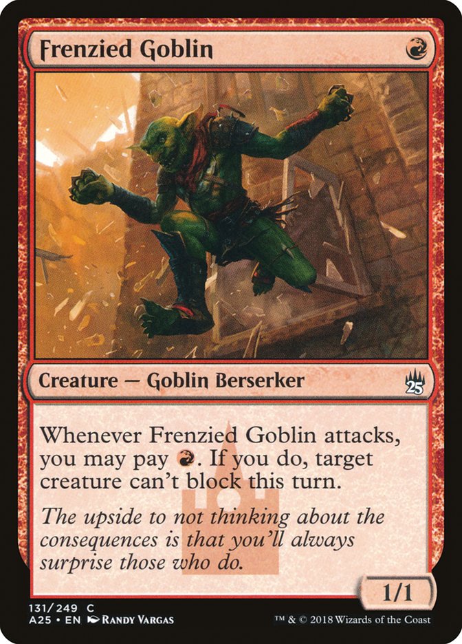 Frenzied Goblin [Masters 25] | KingTCG.ca