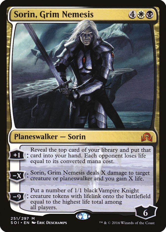 Sorin, Grim Nemesis [Shadows over Innistrad] | KingTCG.ca