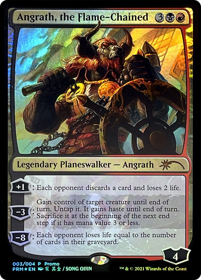 Angrath, the Flame-Chained [Year of the Ox 2021] | KingTCG.ca