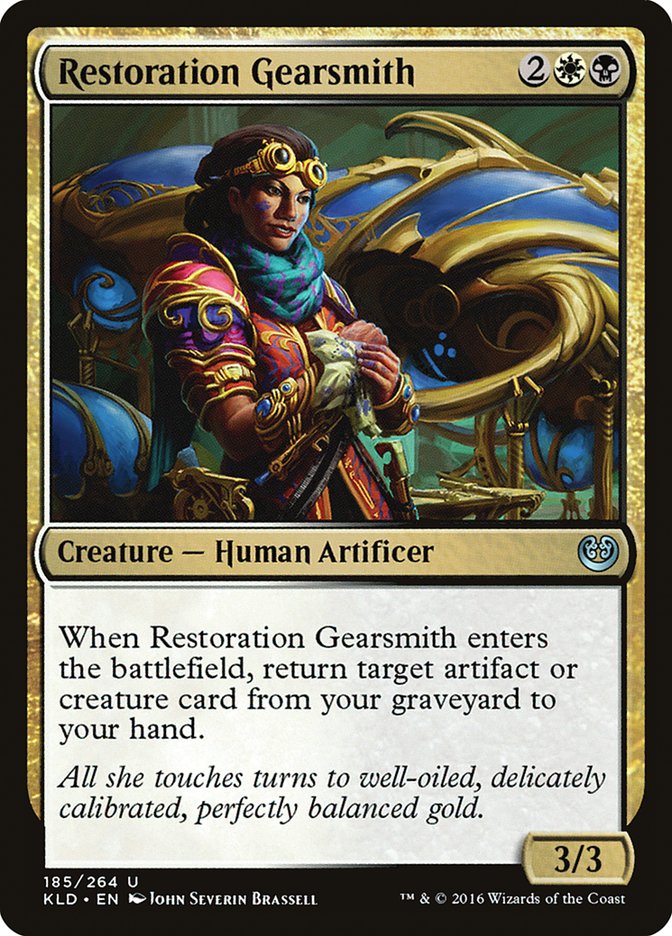 Restoration Gearsmith [Kaladesh] | KingTCG.ca