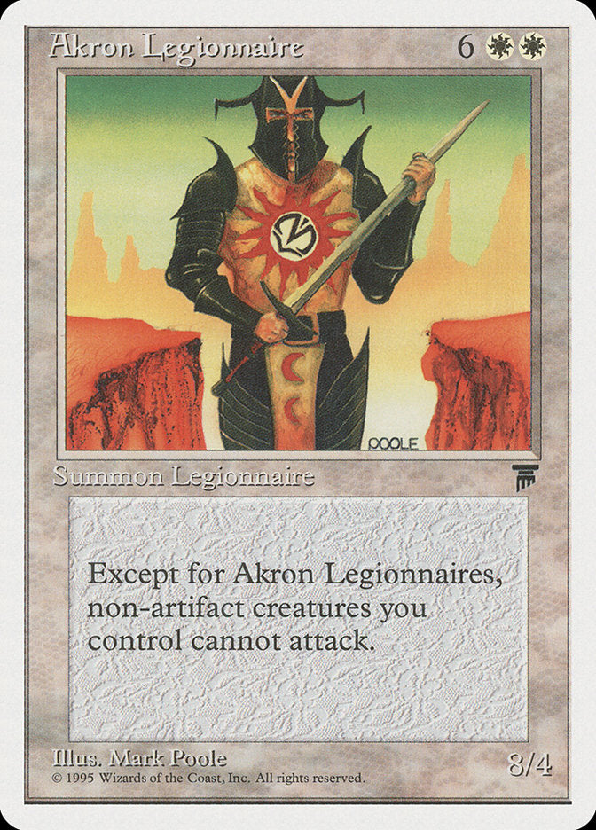 Akron Legionnaire [Chronicles] | KingTCG.ca