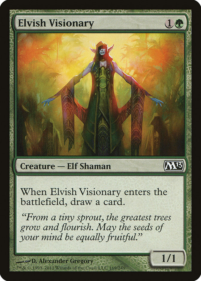 Elvish Visionary [Magic 2013] | KingTCG.ca