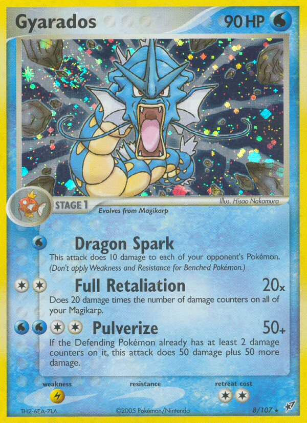 Gyarados (8/107) [EX: Deoxys] | KingTCG.ca