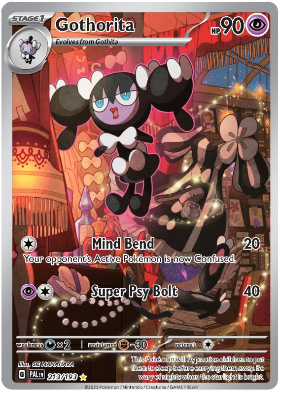 Gothorita (213/193) [Scarlet & Violet: Paldea Evolved] | KingTCG.ca