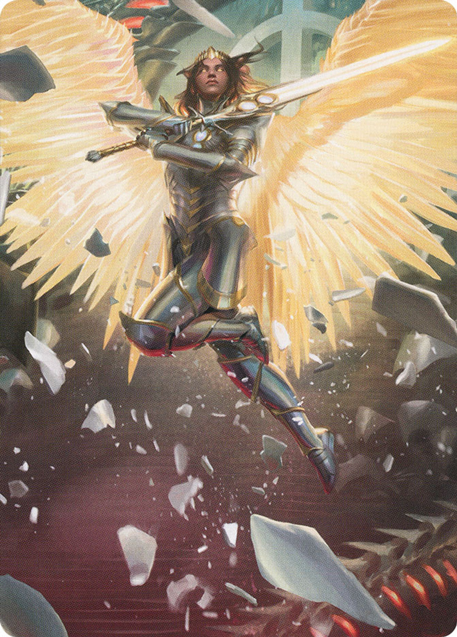 Archangel Elspeth Art Card [March of the Machine Art Series] | KingTCG.ca