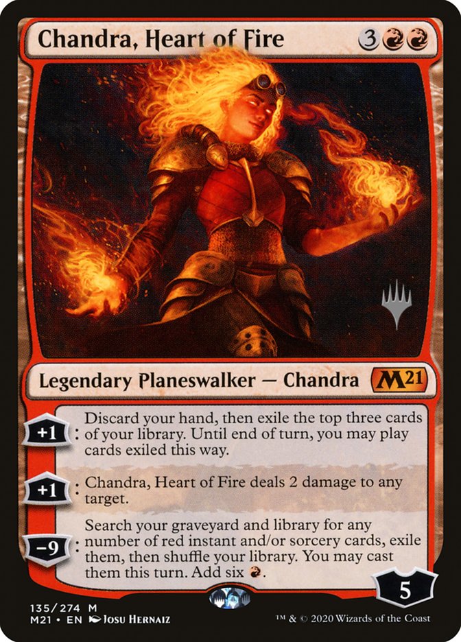 Chandra, Heart of Fire (Promo Pack) [Core Set 2021 Promos] | KingTCG.ca