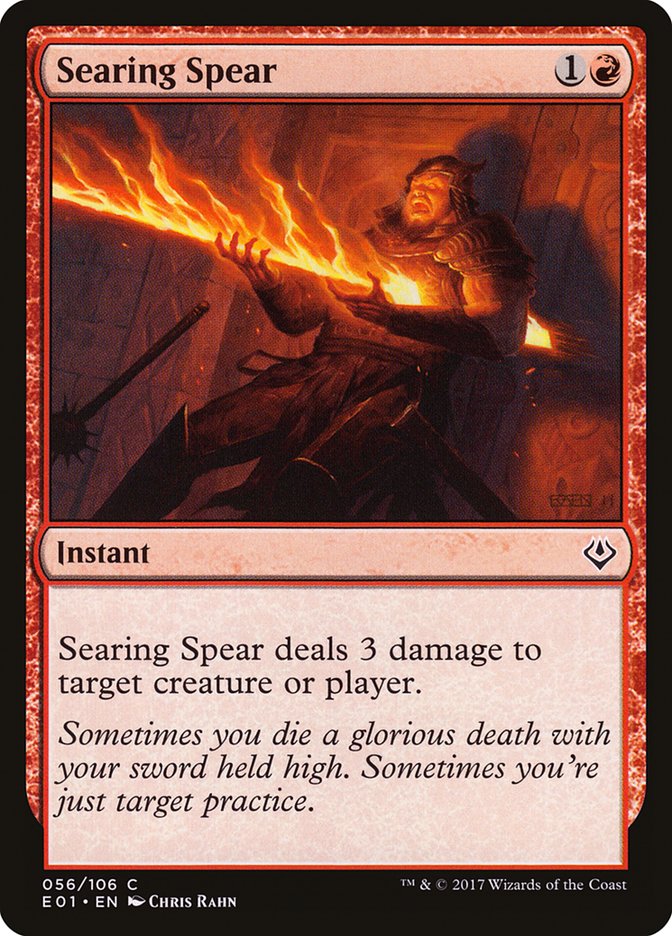 Searing Spear [Archenemy: Nicol Bolas] | KingTCG.ca