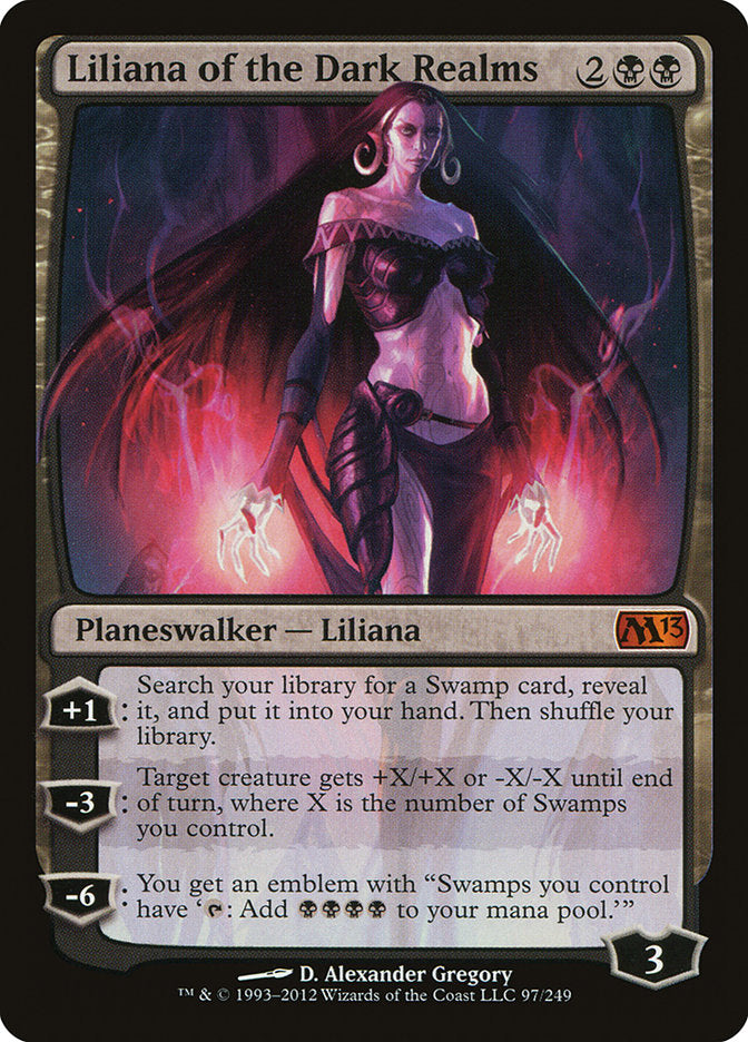 Liliana of the Dark Realms [Magic 2013] | KingTCG.ca