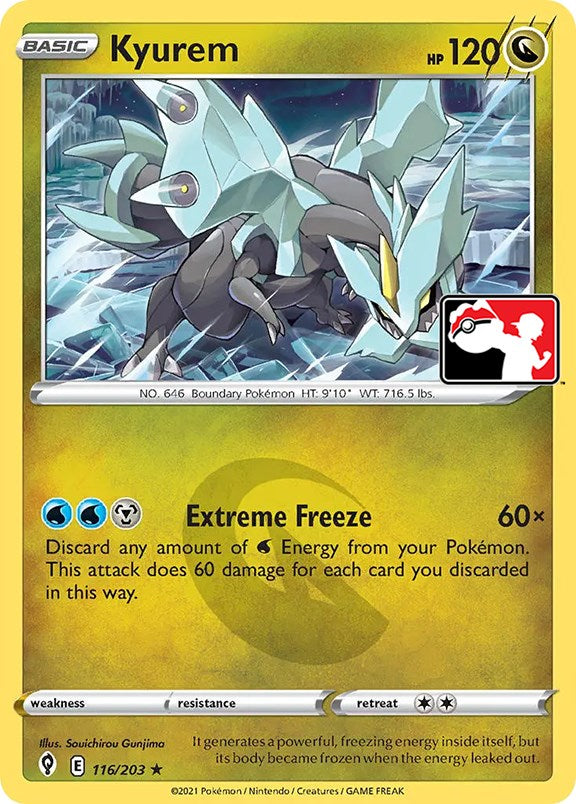 Kyurem (116/203) [Prize Pack Series One] | KingTCG.ca