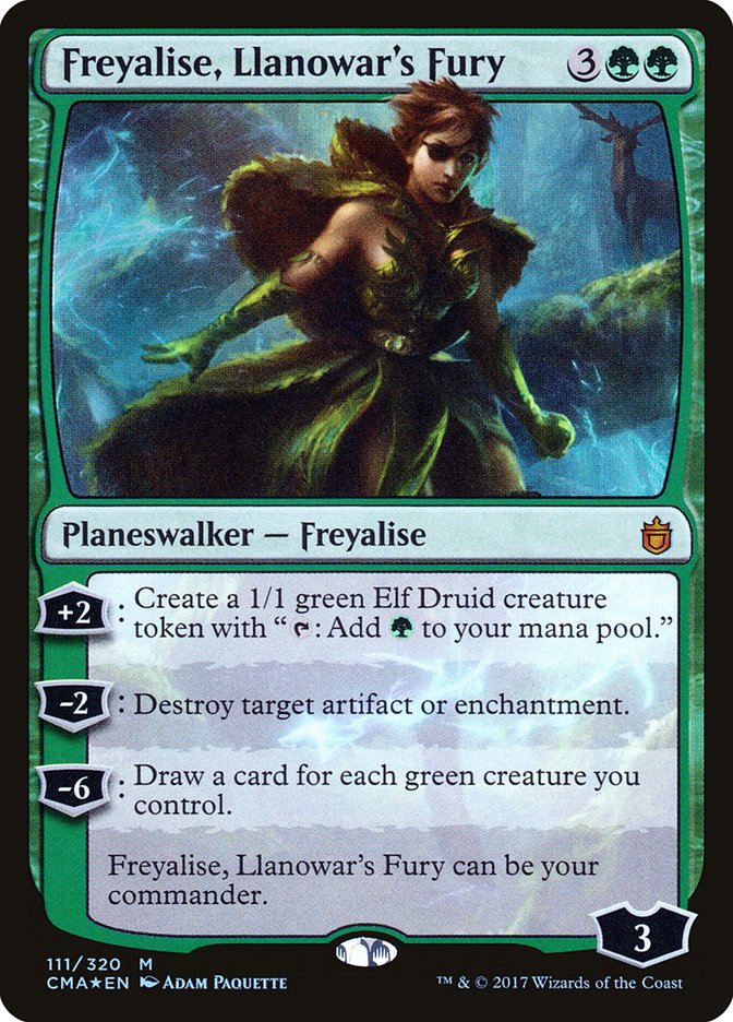 Freyalise, Llanowar's Fury [Commander Anthology] | KingTCG.ca