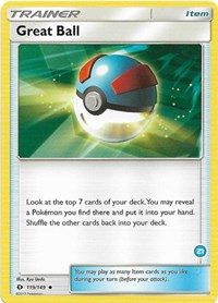 Great Ball (21) (Alolan Ninetales Half-Deck) [Sun & Moon: Trainer Kit - Alolan Sandslash & Alolan Ninetales] | KingTCG.ca