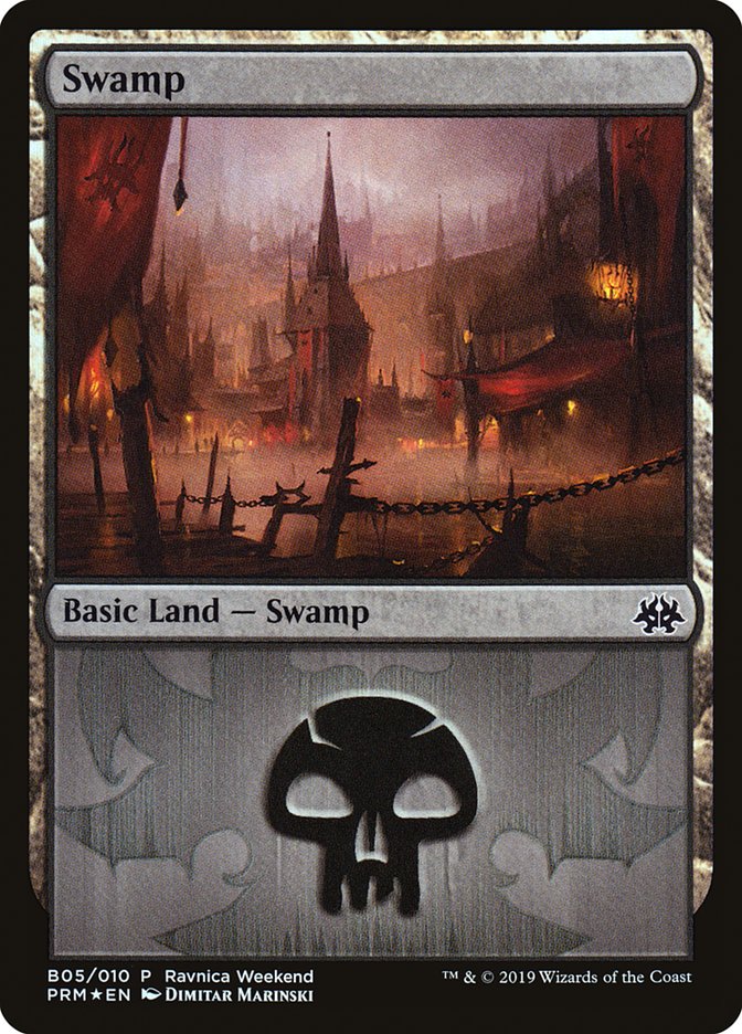 Swamp - Rakdos (B05) [RNA Ravnica Weekend] | KingTCG.ca