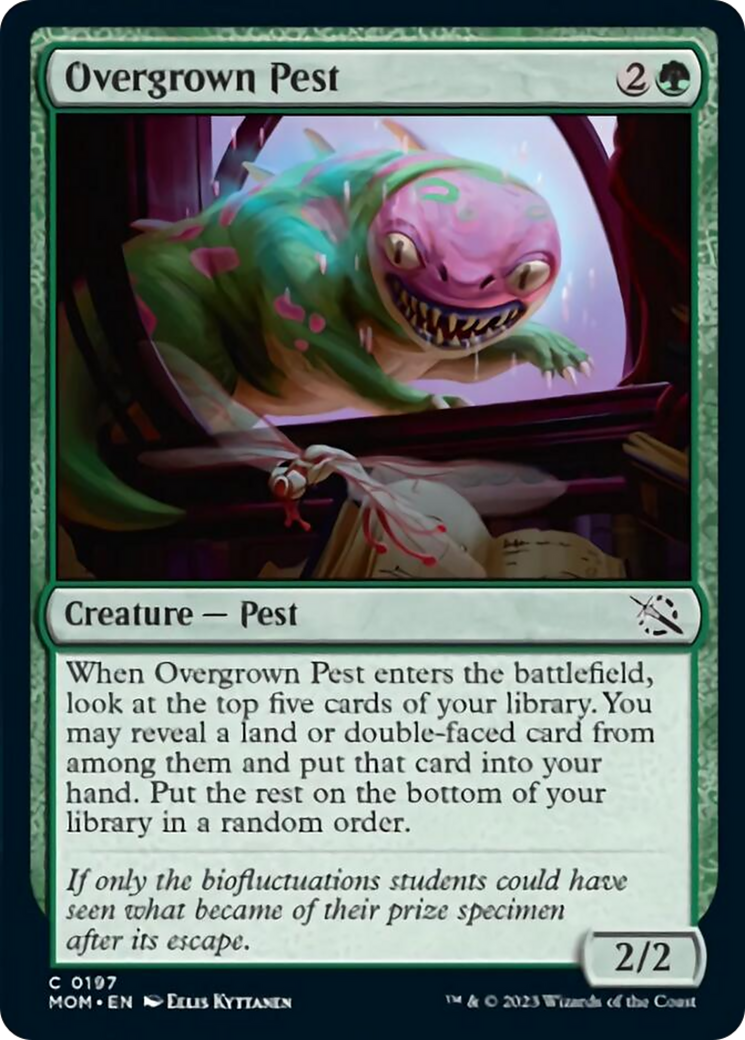 Overgrown Pest [March of the Machine] | KingTCG.ca