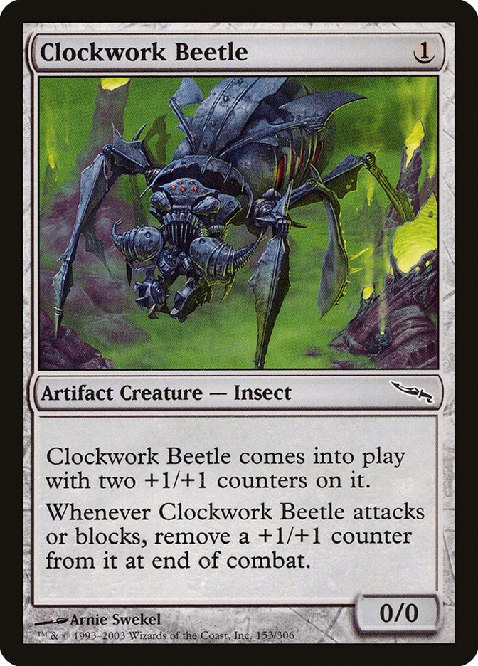 Clockwork Beetle [Mirrodin] | KingTCG.ca