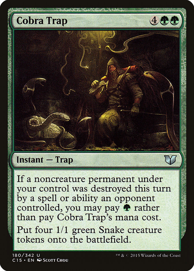 Cobra Trap [Commander 2015] | KingTCG.ca