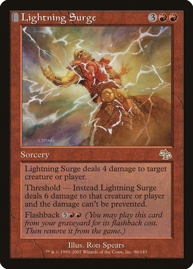 Lightning Surge [Judgment] | KingTCG.ca