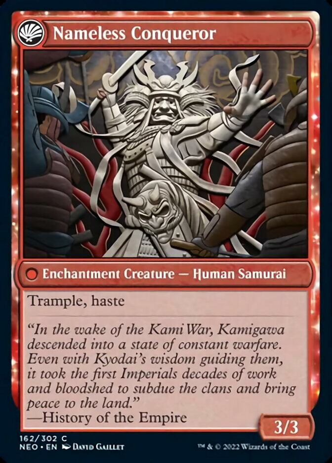 The Shattered States Era // Nameless Conqueror [Kamigawa: Neon Dynasty] | KingTCG.ca