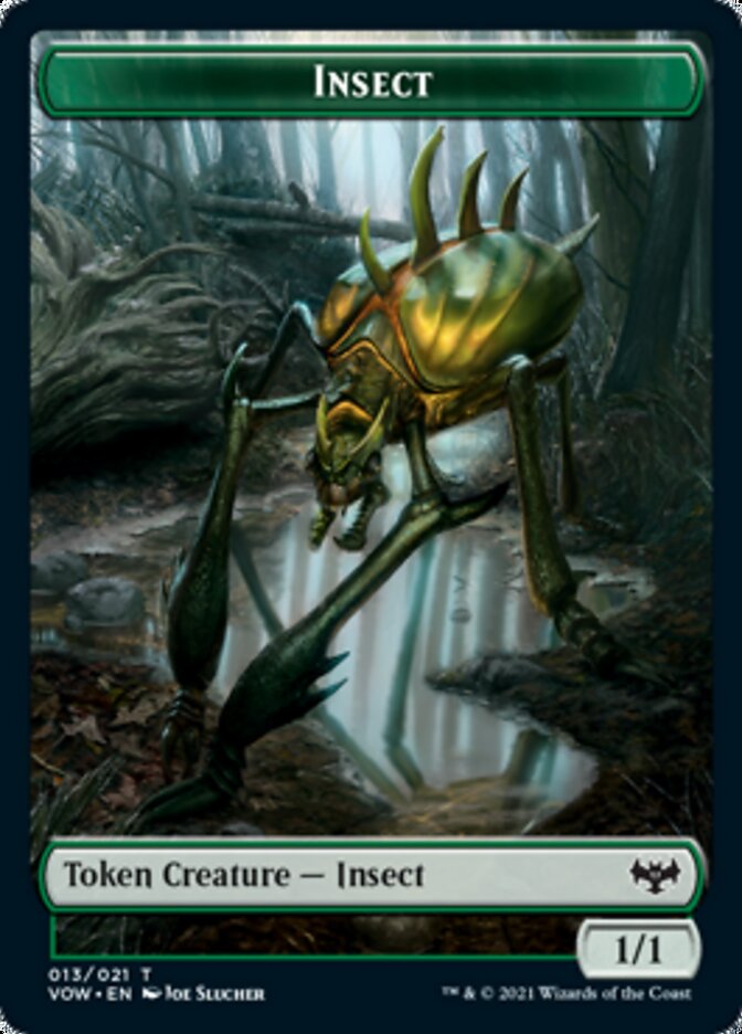 Insect Token [Innistrad: Crimson Vow Tokens] | KingTCG.ca