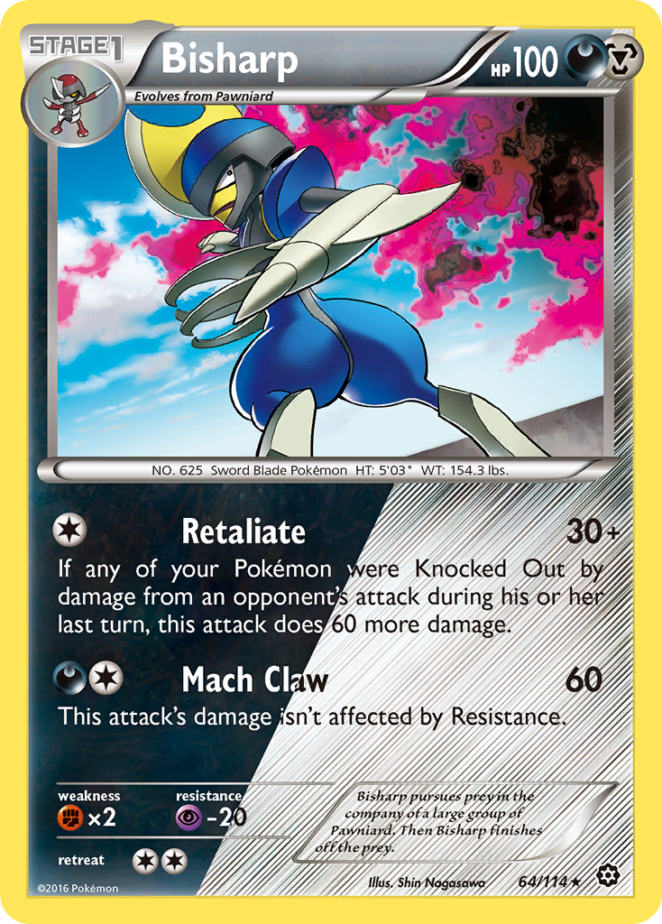 Bisharp (64/114) [XY: Steam Siege] | KingTCG.ca