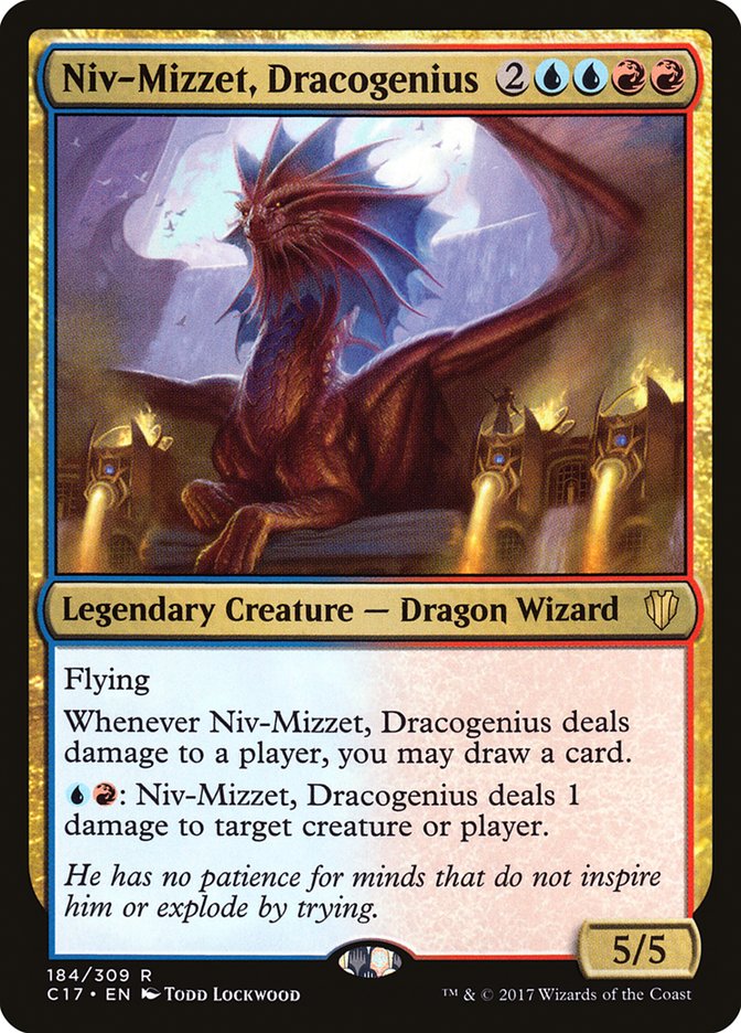 Niv-Mizzet, Dracogenius [Commander 2017] | KingTCG.ca