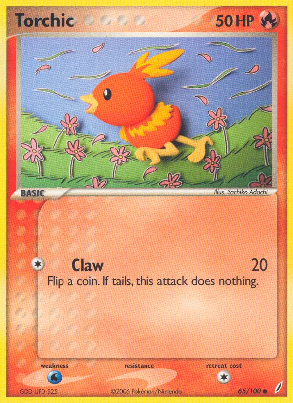 Torchic (65/100) [EX: Crystal Guardians] | KingTCG.ca