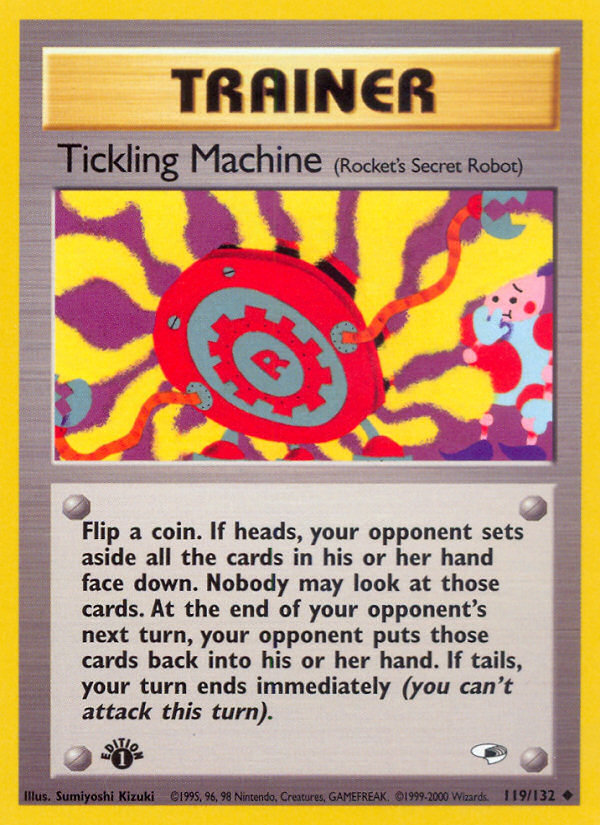 Tickling Machine (119/132) [Gym Heroes 1st Edition] | KingTCG.ca