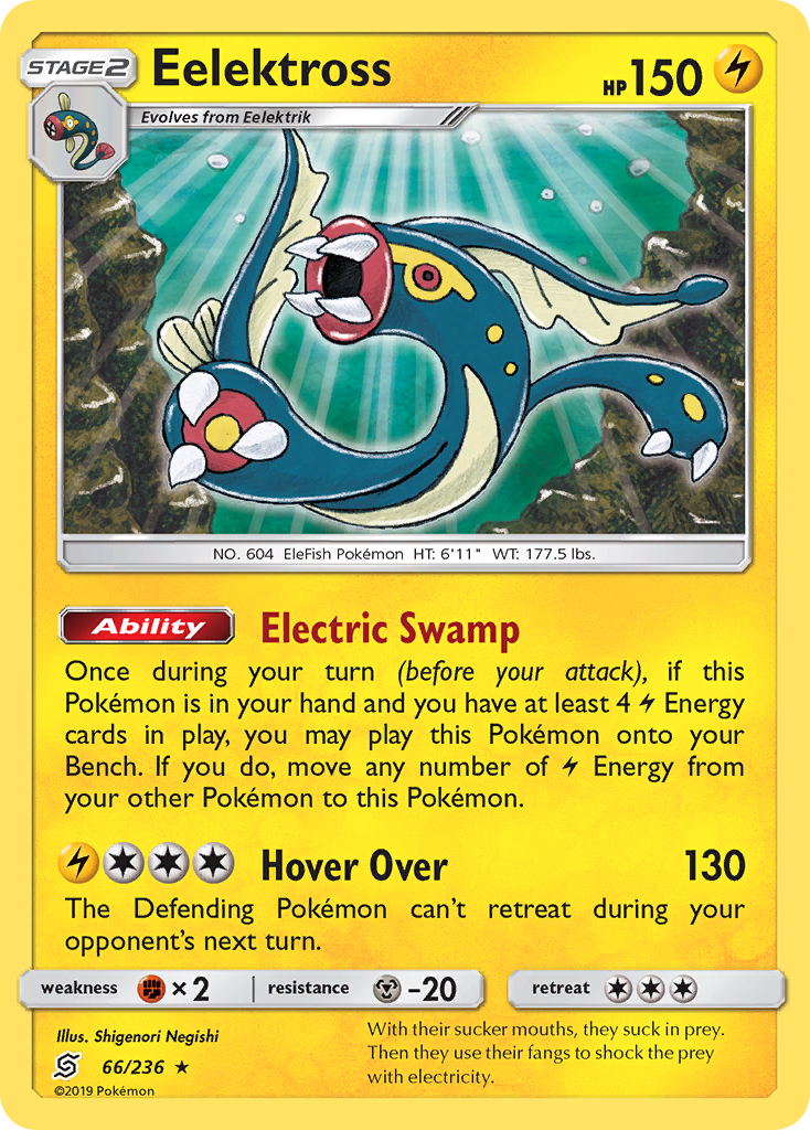 Eelektross (66/236) [Sun & Moon: Unified Minds] | KingTCG.ca