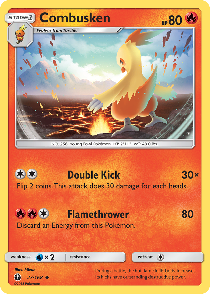 Combusken (27/168) [Sun & Moon: Celestial Storm] | KingTCG.ca