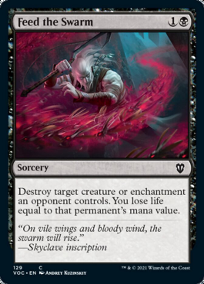 Feed the Swarm [Innistrad: Crimson Vow Commander] | KingTCG.ca