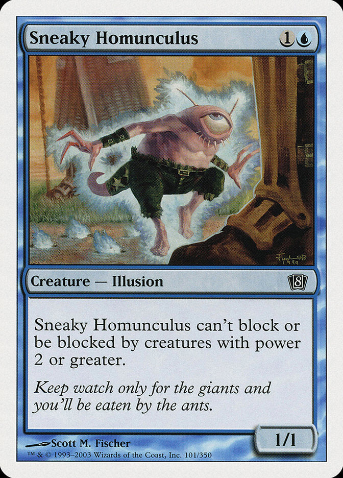 Sneaky Homunculus [Eighth Edition] | KingTCG.ca