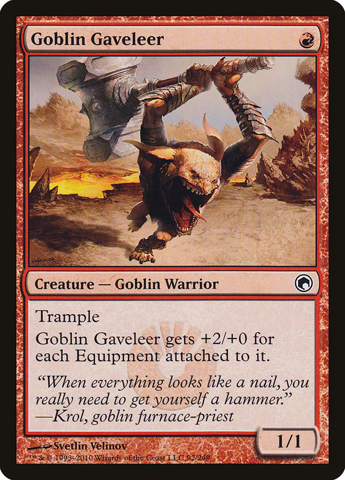 Goblin Gaveleer [Scars of Mirrodin] | KingTCG.ca