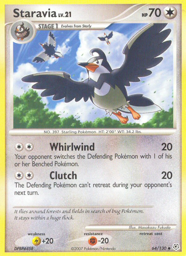 Staravia (64/130) [Diamond & Pearl: Base Set] | KingTCG.ca