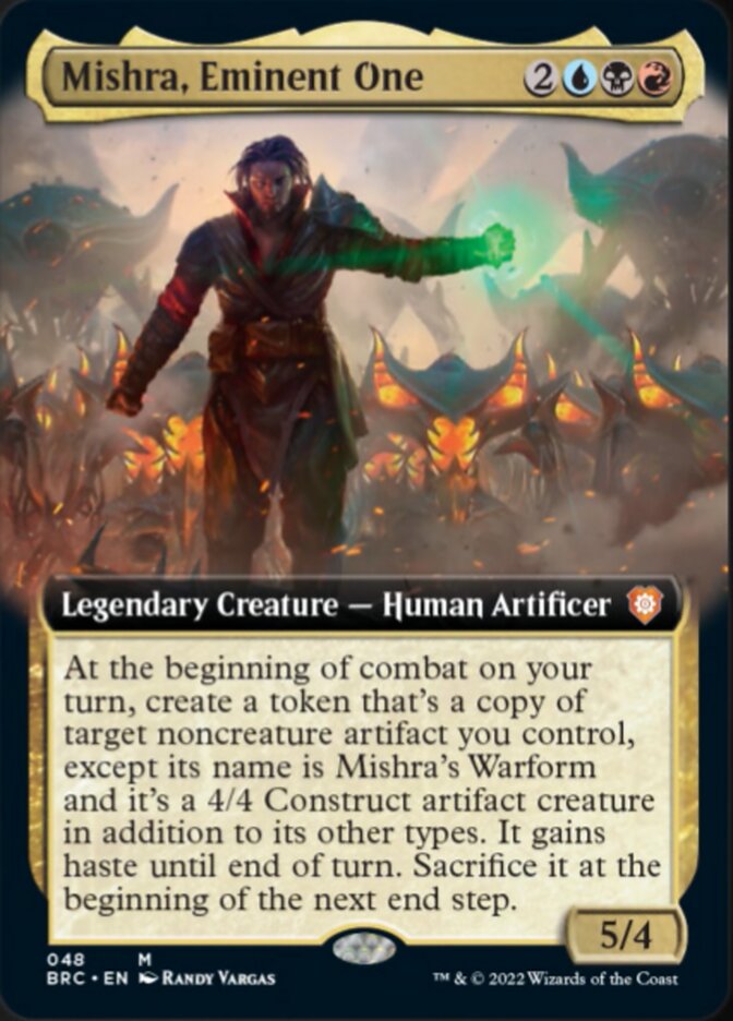 Mishra, Eminent One (Extended Art) [The Brothers' War Commander] | KingTCG.ca