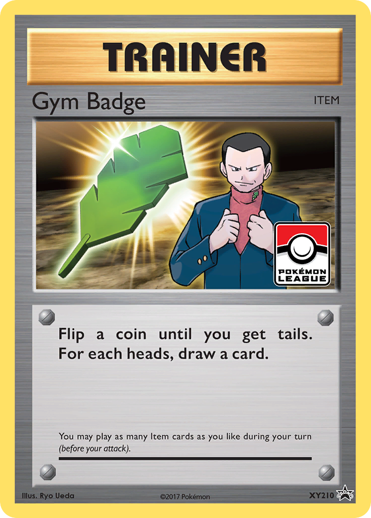 Gym Badge (XY210) (Giovanni) [XY: Black Star Promos] | KingTCG.ca