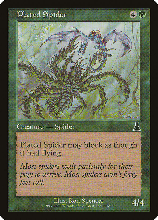 Plated Spider [Urza's Destiny] | KingTCG.ca