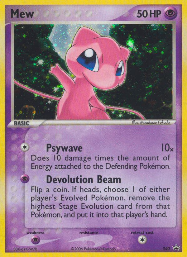 Mew (40) [Nintendo: Black Star Promos] | KingTCG.ca