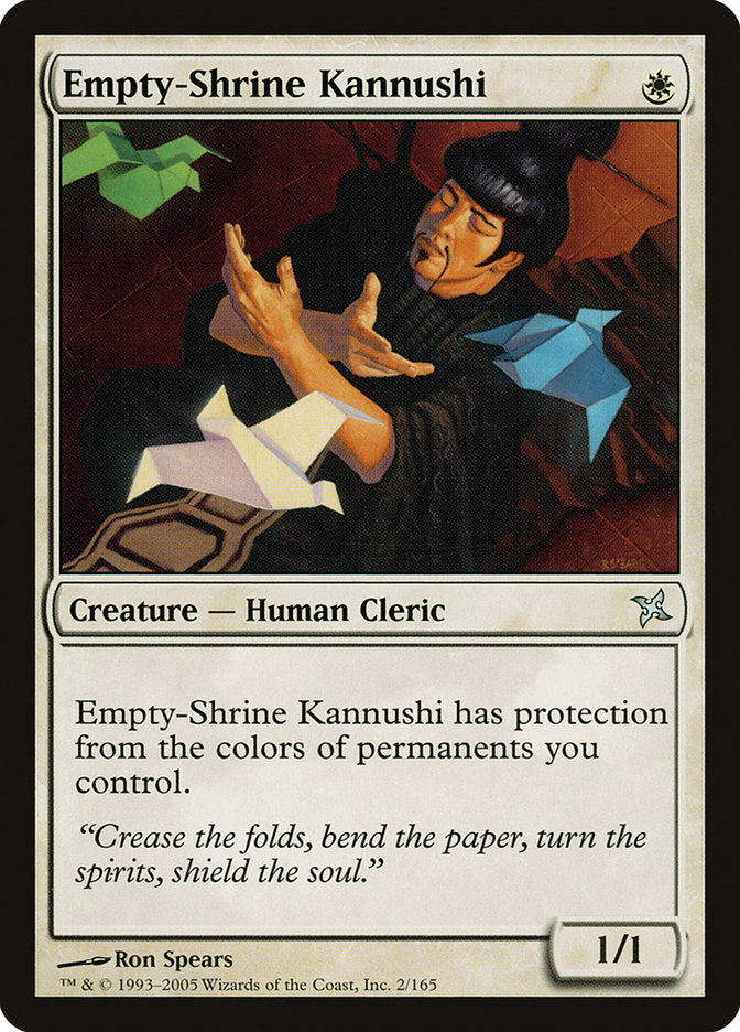 Empty-Shrine Kannushi [Betrayers of Kamigawa] | KingTCG.ca