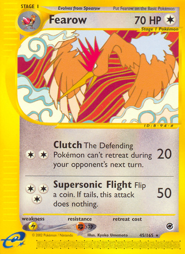 Fearow (45/165) [Expedition: Base Set] | KingTCG.ca