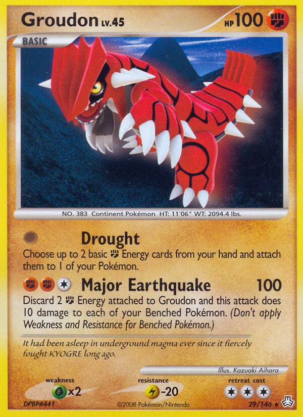 Groudon (29/146) [Diamond & Pearl: Legends Awakened] | KingTCG.ca