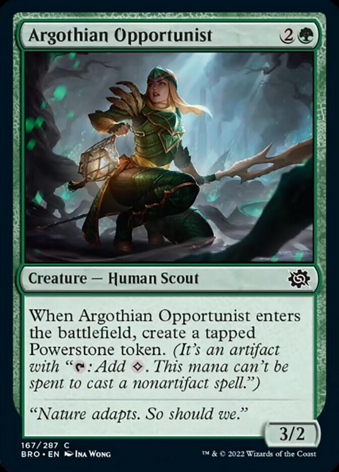 Argothian Opportunist [The Brothers' War] | KingTCG.ca