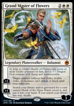 Grand Master of Flowers (Promo Pack) [Dungeons & Dragons: Adventures in the Forgotten Realms Promos] | KingTCG.ca