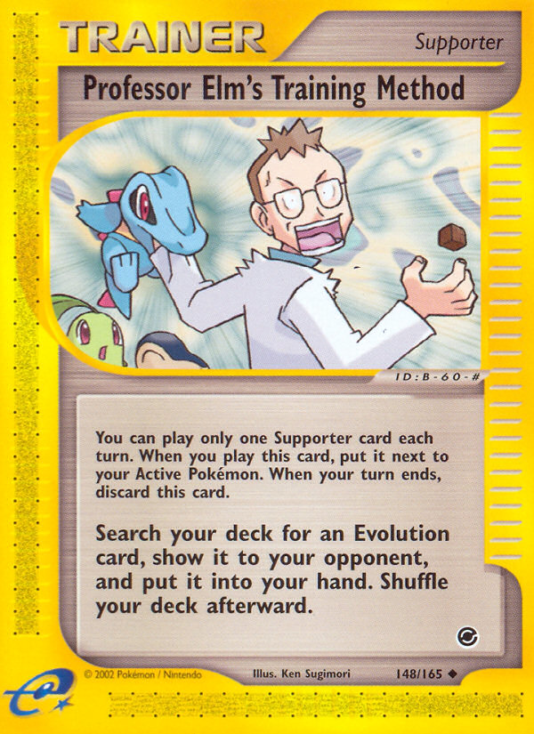 Professor Elm's Training Method (148/165) [Expedition: Base Set] | KingTCG.ca