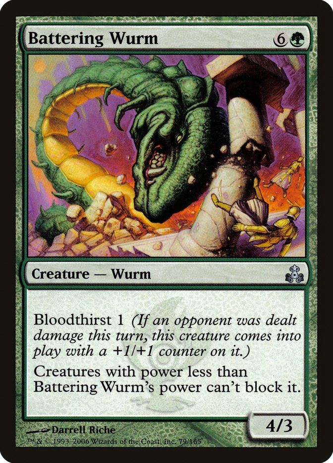 Battering Wurm [Guildpact] | KingTCG.ca