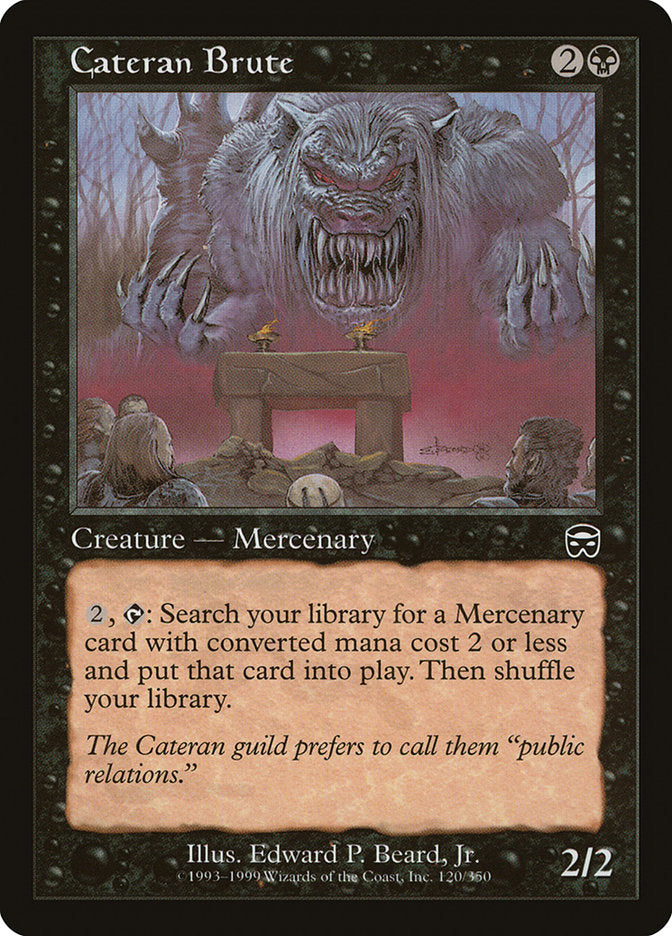 Cateran Brute [Mercadian Masques] | KingTCG.ca