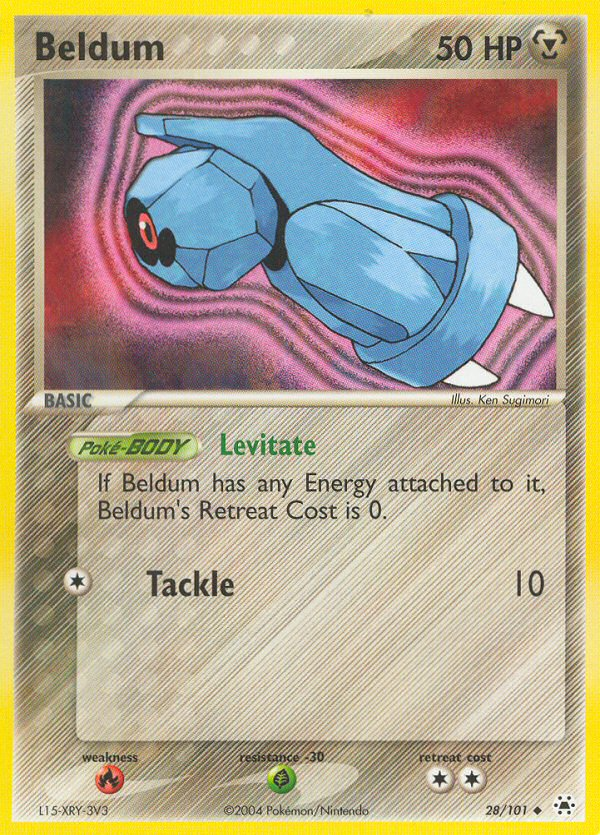 Beldum (28/101) [EX: Hidden Legends] | KingTCG.ca