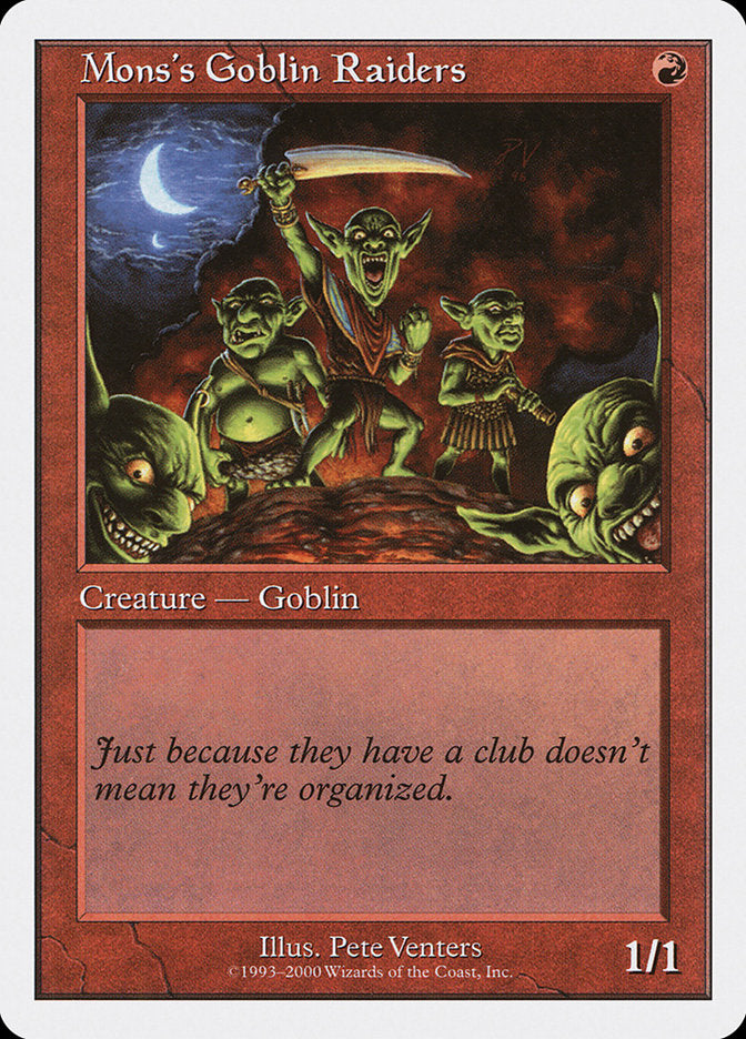 Mons's Goblin Raiders [Starter 2000] | KingTCG.ca