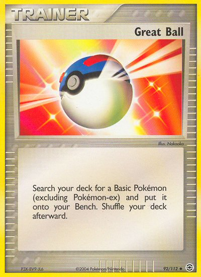 Great Ball (92/112) [EX: FireRed & LeafGreen] | KingTCG.ca