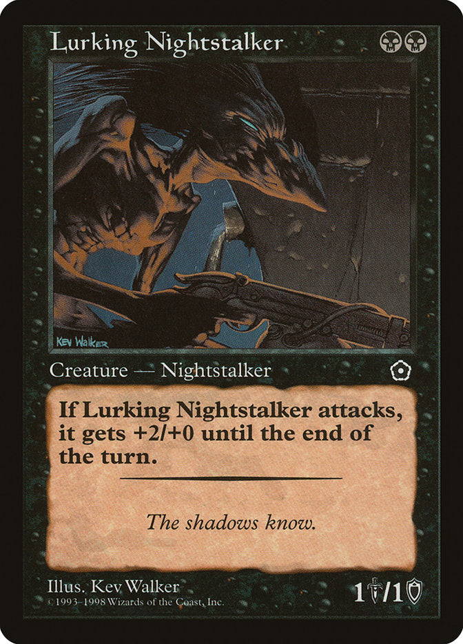 Lurking Nightstalker [Portal Second Age] | KingTCG.ca